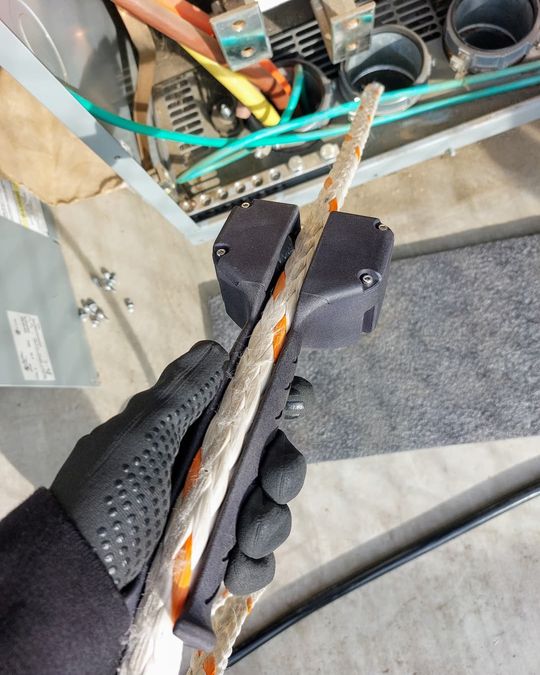 Field testing the Rope Cobra on a real job site